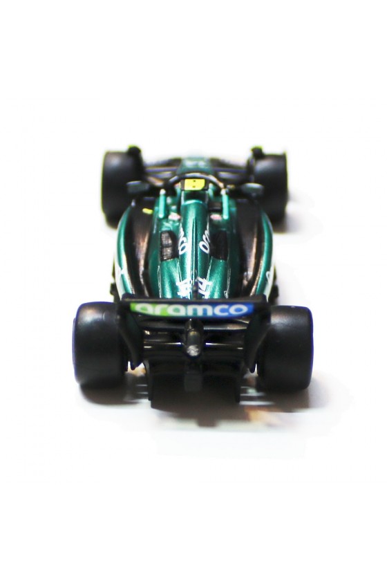 Carro em miniatura 1:84 Aston Martin 2023 'Fernando Alonso'