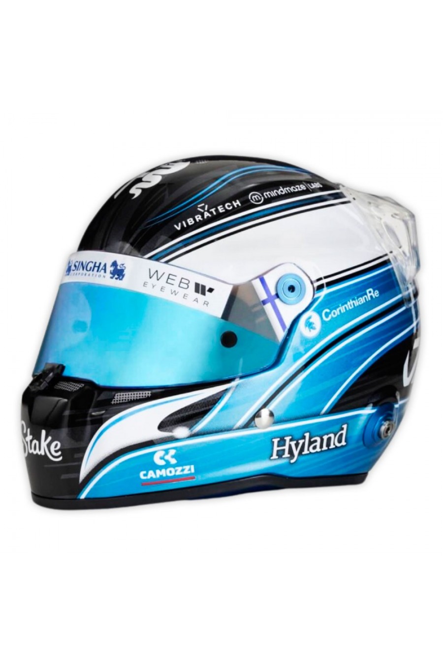 Casco Mini Helmet 1:2 Valtteri Bottas 'Alfa Romeo 2023'