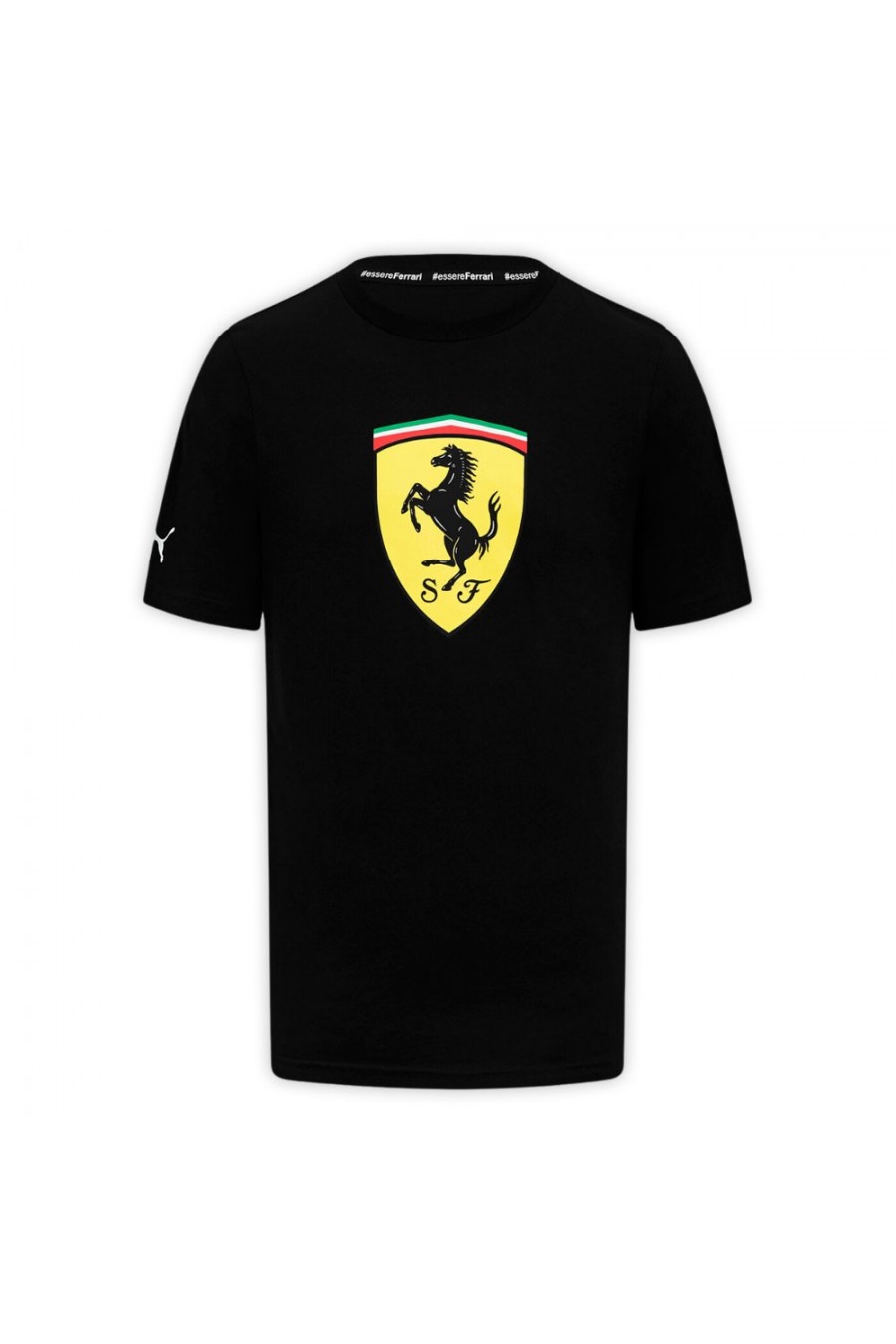 Camiseta Ferrari Clásica Negra