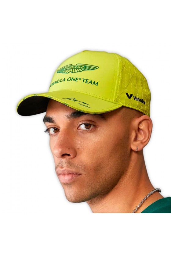 Gorra Fernando Alonso Aston Martin F1 Lima