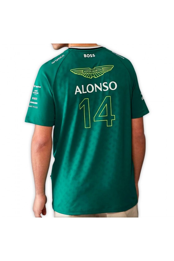 Fernando Alonso Aston Martin F1 T-shirt