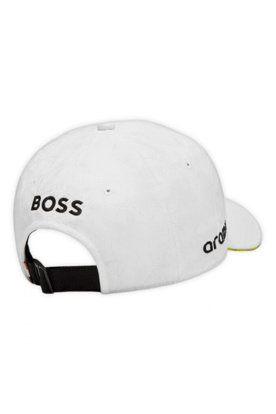 Gorra Aston Martin F1 Blanca