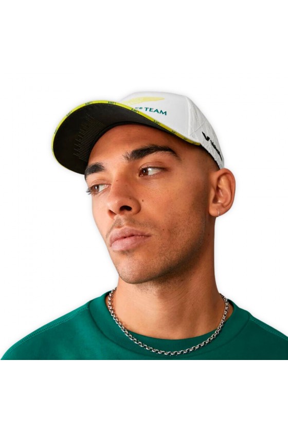 Cappellino bianco Aston Martin F1