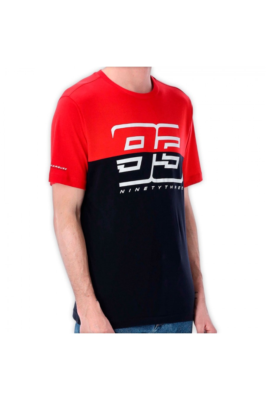 Camiseta Marc Márquez 93 Roja-Azul