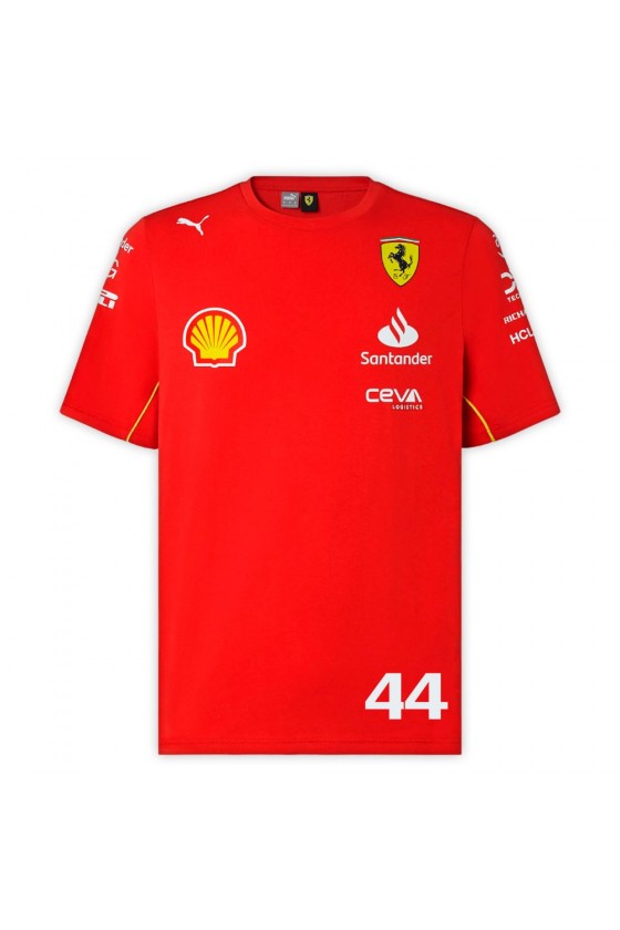 Camiseta Lewis Hamilton Ferrari F1