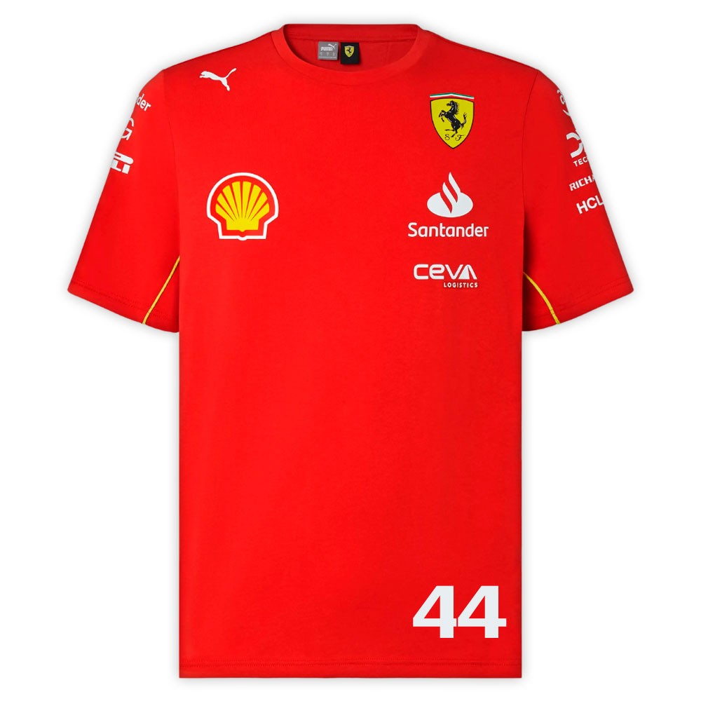 Camiseta Lewis Hamilton Ferrari F1