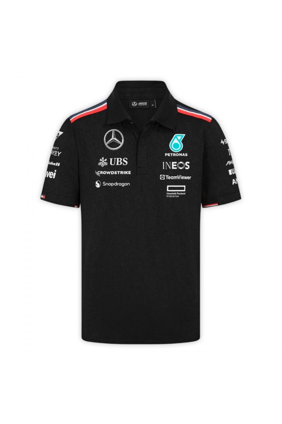 Polo Mercedes F1 Negro