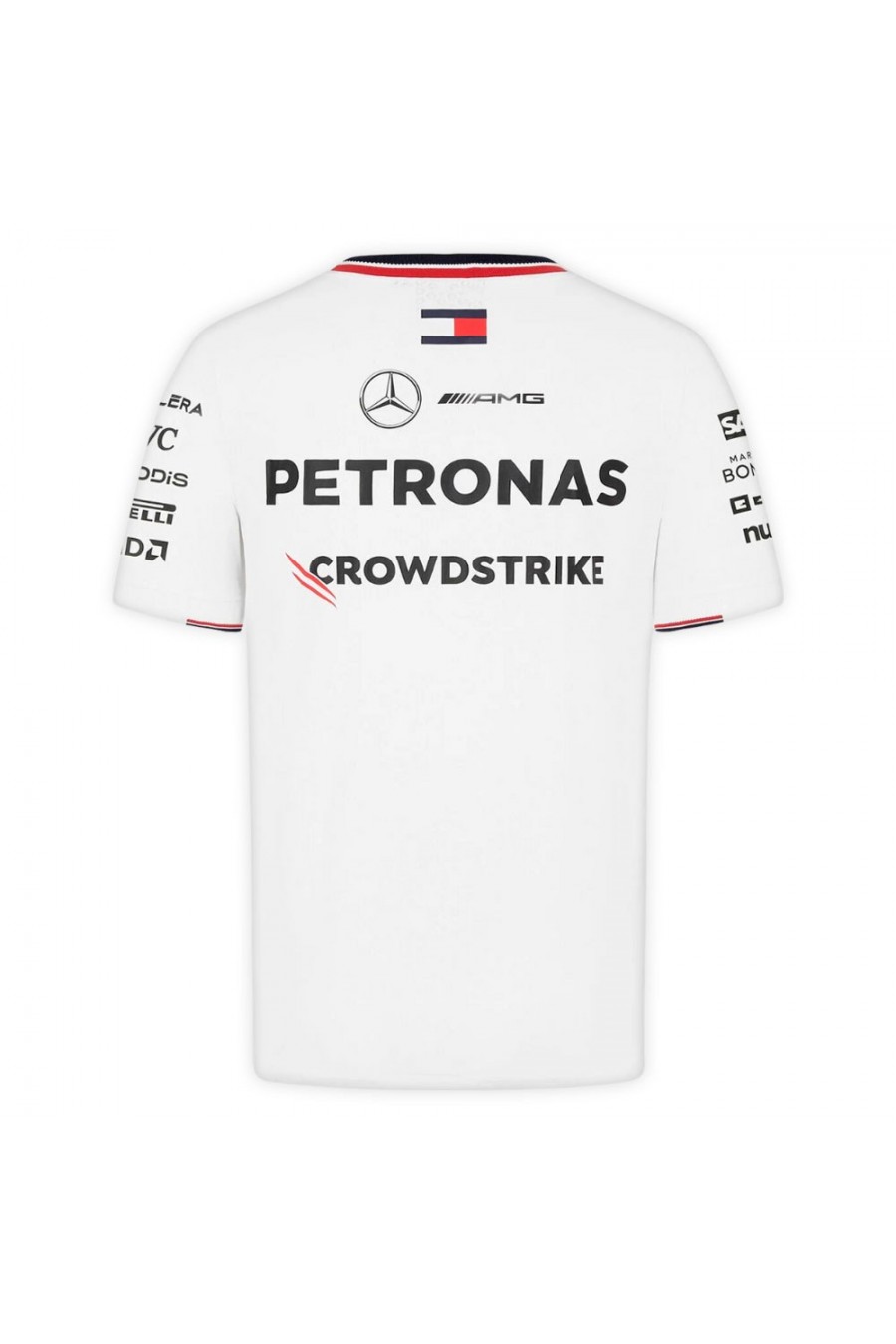 Camiseta Mercedes F1 Branca