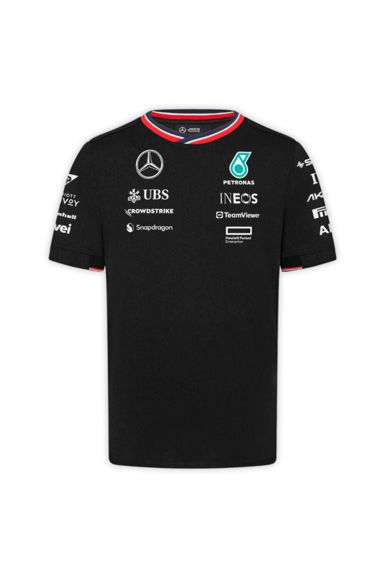 Camiseta preta Mercedes F1