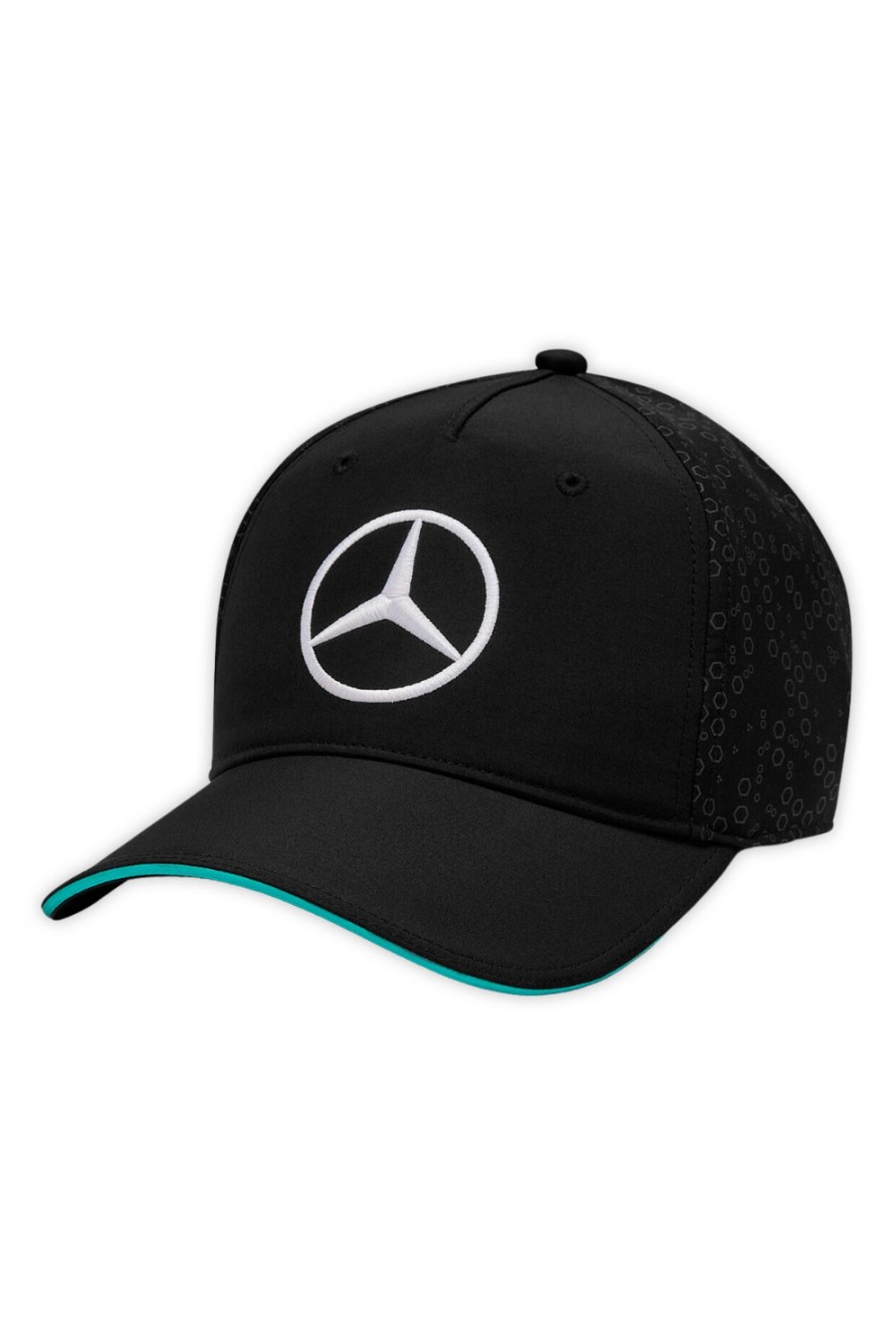 Schwarze Mercedes F1-Kappe