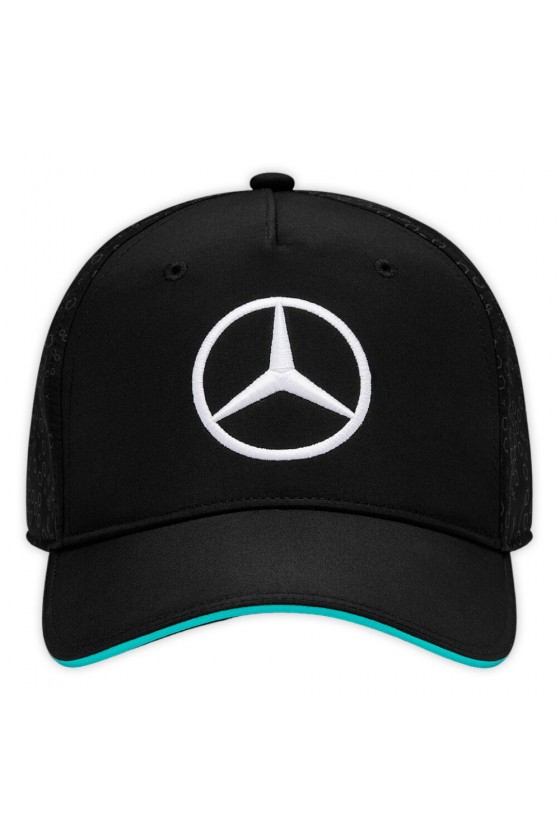 Schwarze Mercedes F1-Kappe