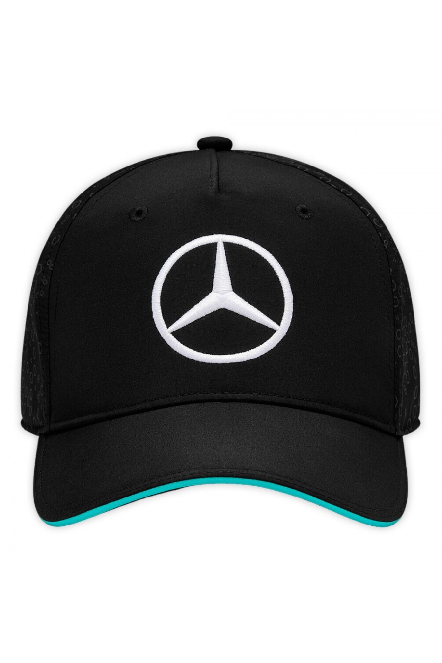 Schwarze Mercedes F1-Kappe