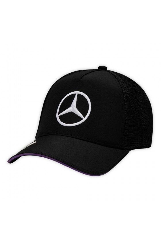 Lewis Hamilton Mercedes F1 Black Cap