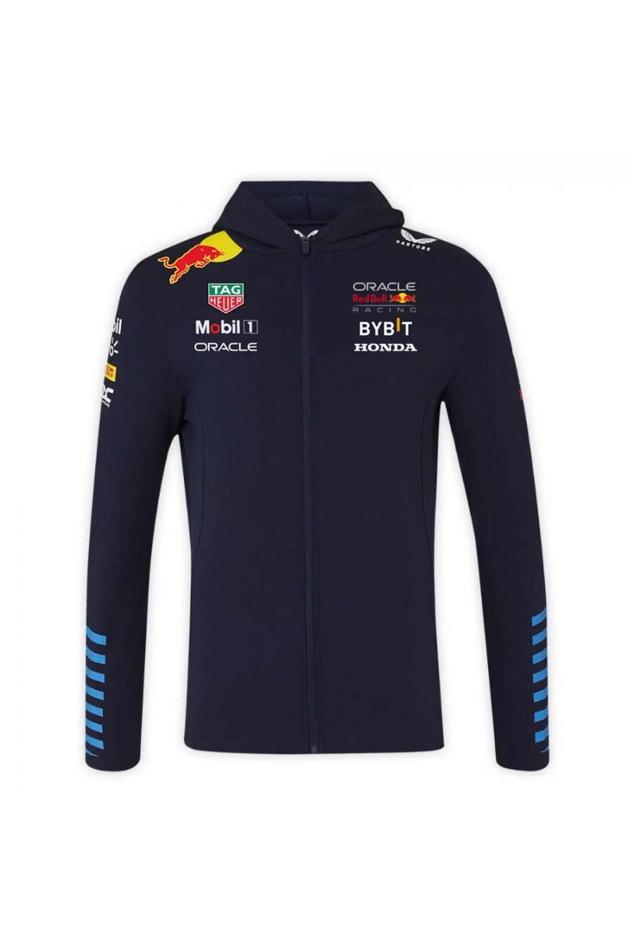 Red Bull F1 Kapuzenpullover mit Reißverschluss