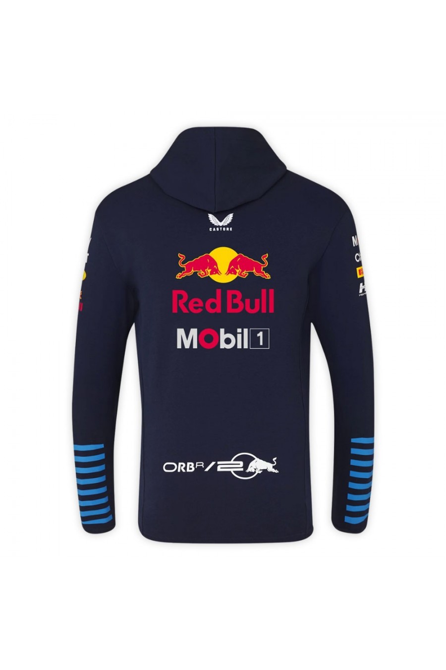 Felpa con cappuccio e zip Red Bull F1