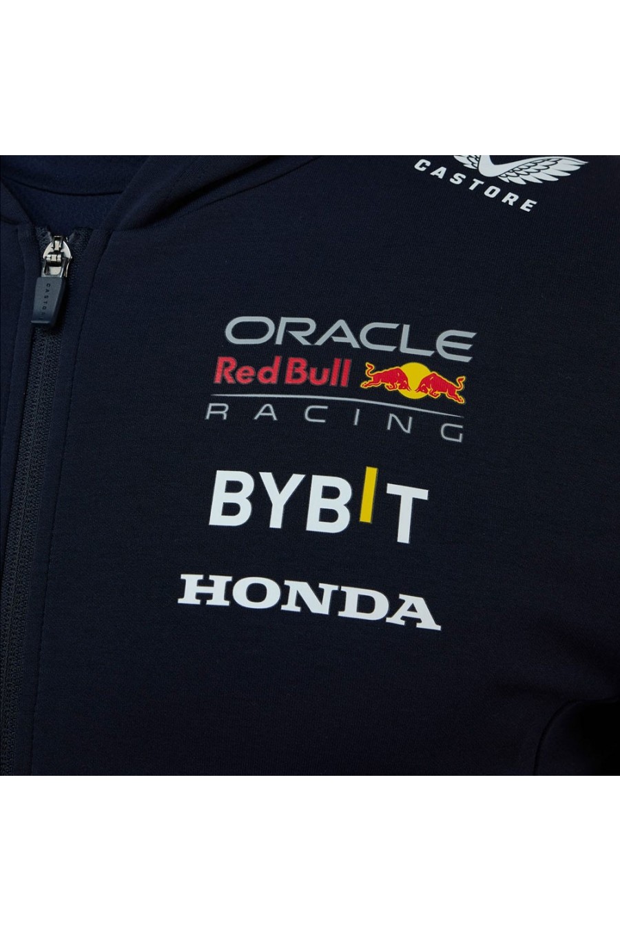 Red Bull F1 Kapuzenpullover mit Reißverschluss