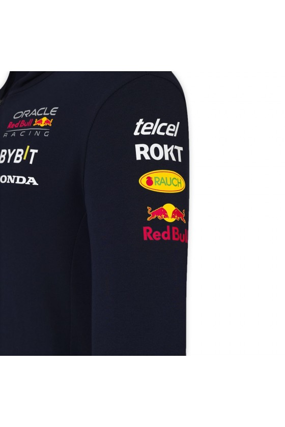 Felpa con cappuccio e zip Red Bull F1