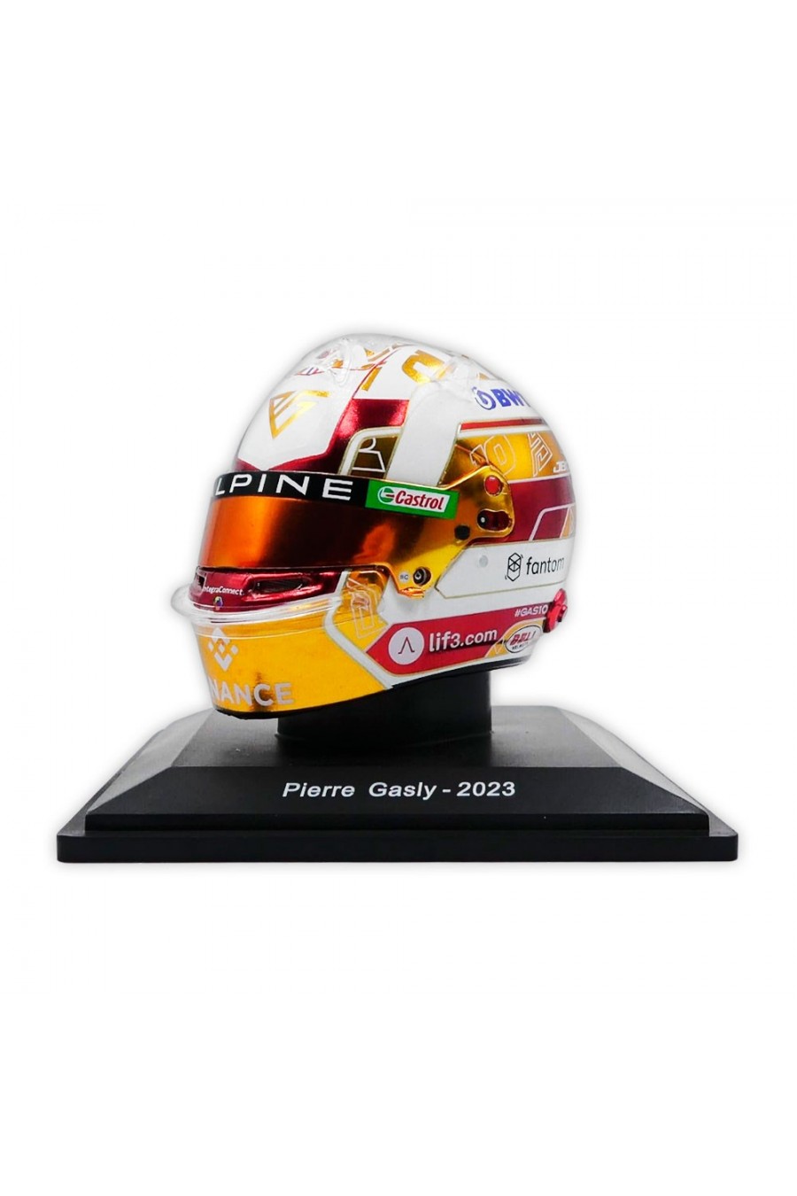 Casco Mini Helmet 1:5 Pierre Gasly 'Alpine F1 2023'