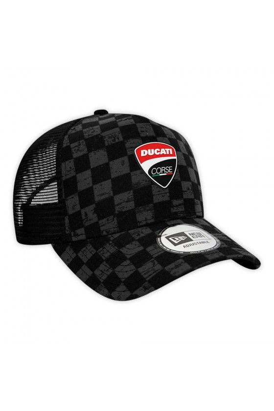 Casquette à carreaux Ducati New Era