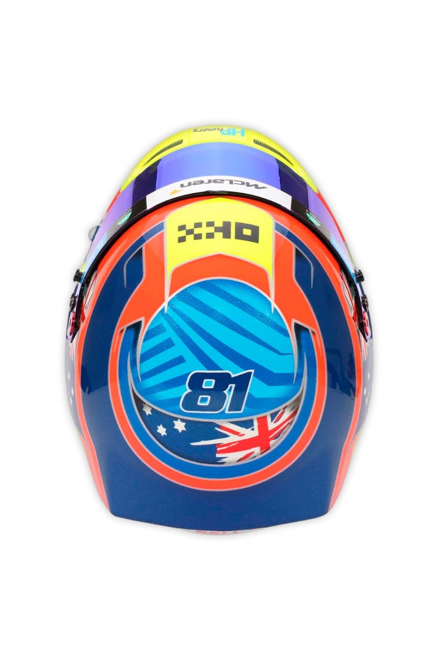 Casco Mini Helmet 1:2 Oscar Piastri 'McLaren 2024'