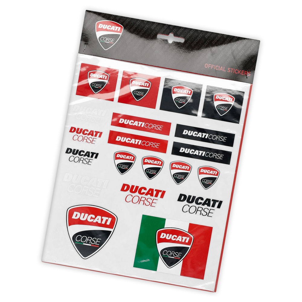 Pack Pegatinas Grandes Ducati Corse