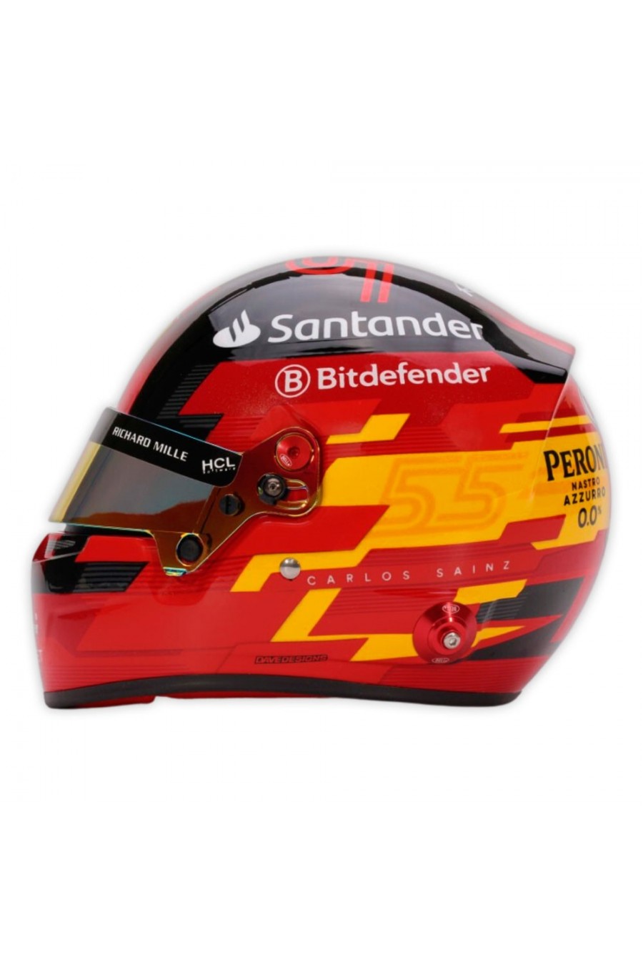 Casco Mini Helmet 1:2 Carlos Sainz 'Ferrari 2024'