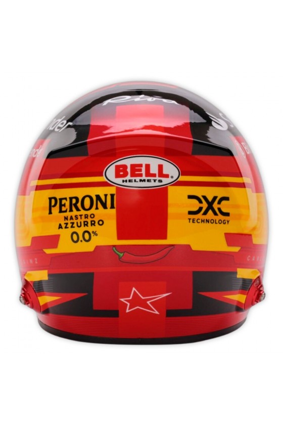 Casco Mini Helmet 1:2 Carlos Sainz 'Ferrari 2024'