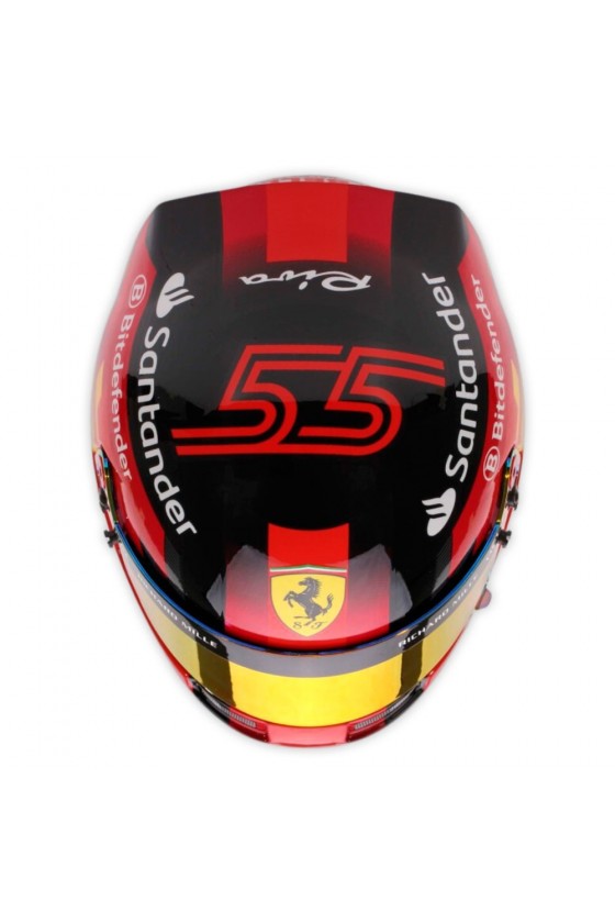 Casco Mini Helmet 1:2 Carlos Sainz 'Ferrari 2024'