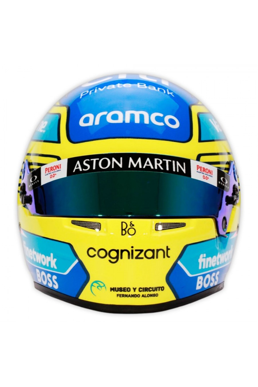 Mini casque 1:2 Fernando Alonso 'Aston Martin 2024'