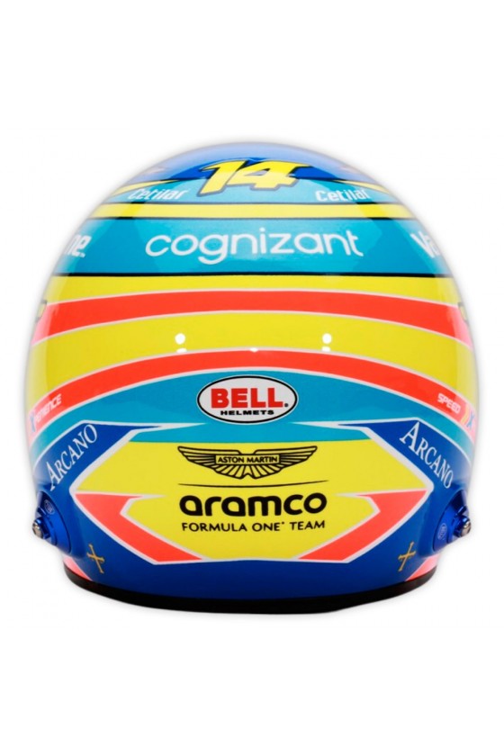 Mini casque 1:2 Fernando Alonso 'Aston Martin 2024'