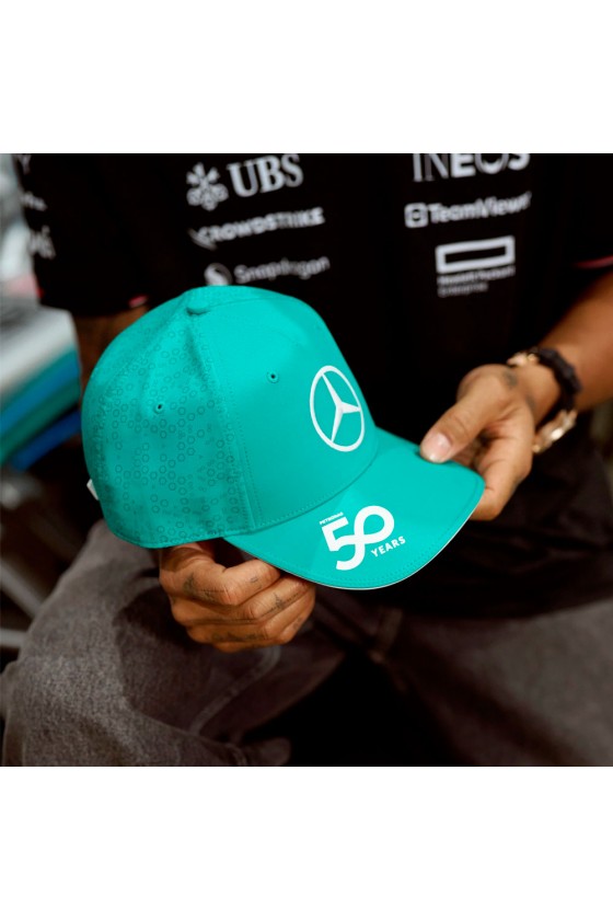 Casquette Mercedes F1 Petronas 50 ans