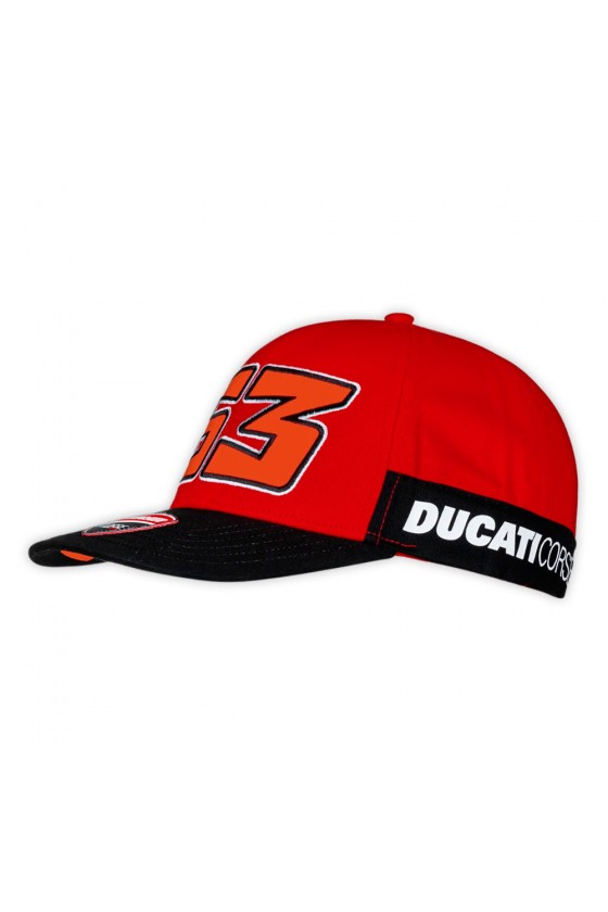 Casquette Francesco Bagnaia Ducati Corse 63 GoFree