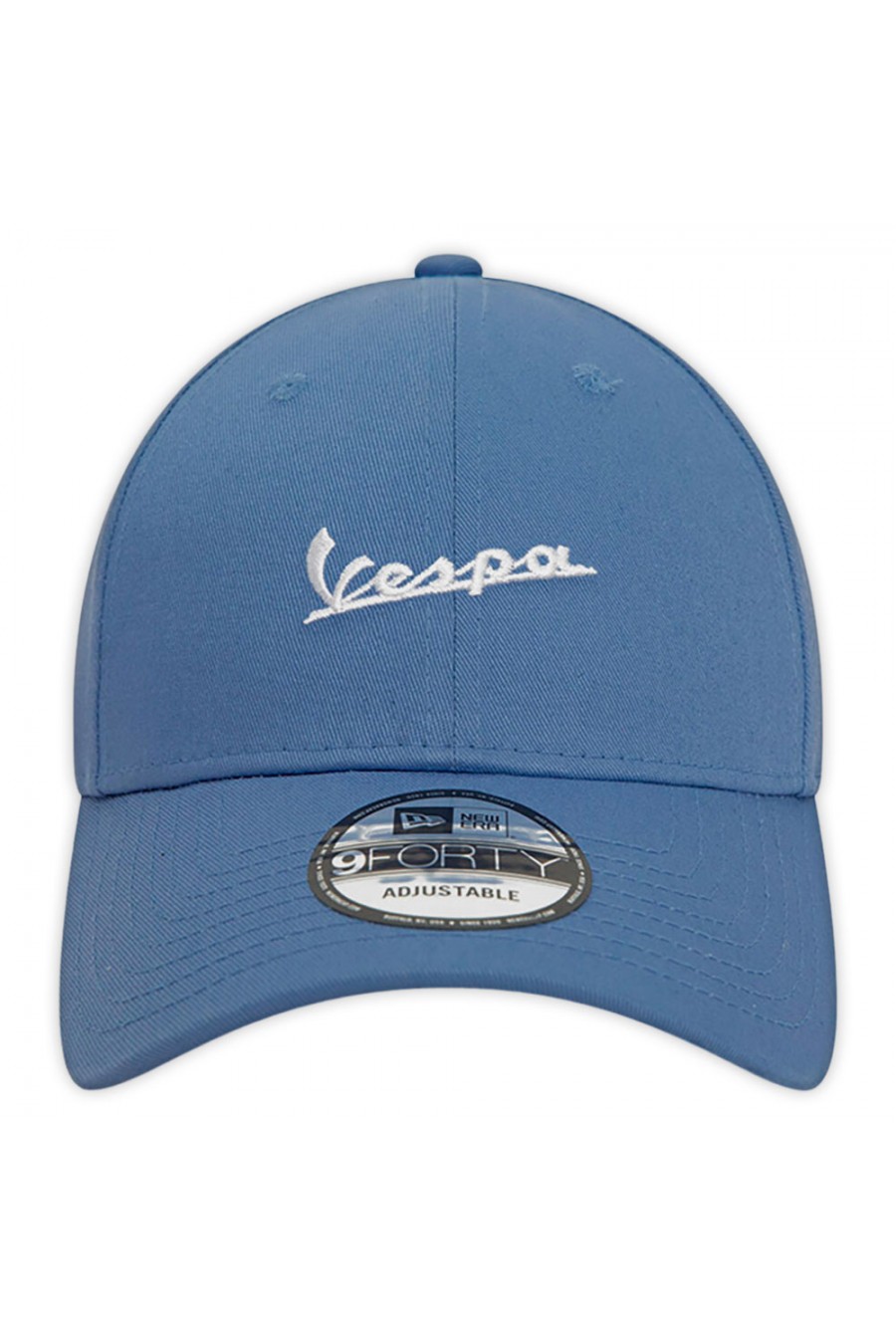 Blaue saisonale Vespa-Kappe