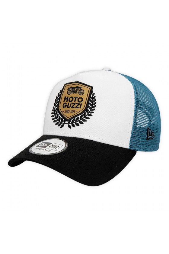 Cappellino Moto Guzzi Trucker Blu