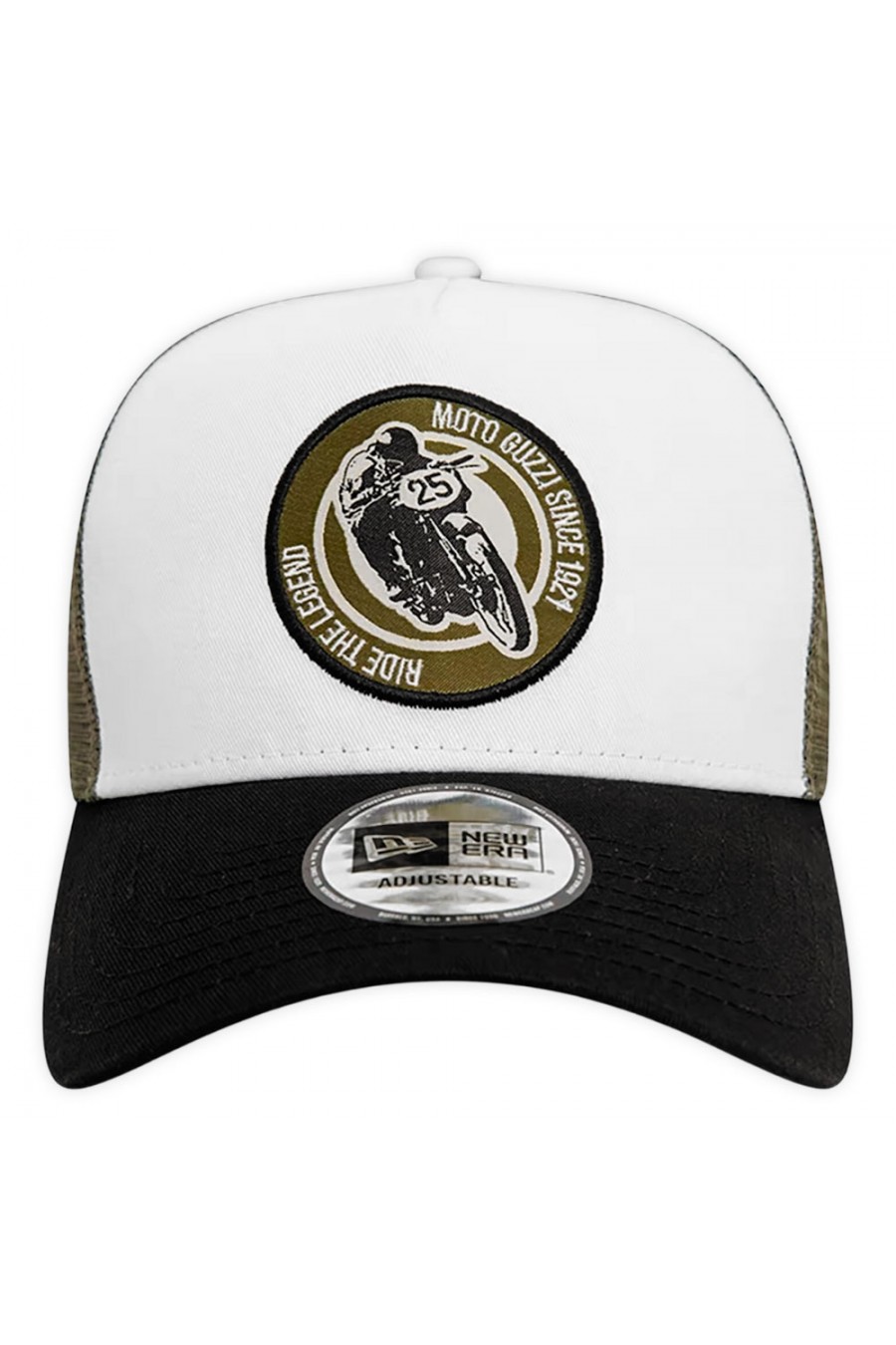 Casquette Moto Guzzi Trucker verte