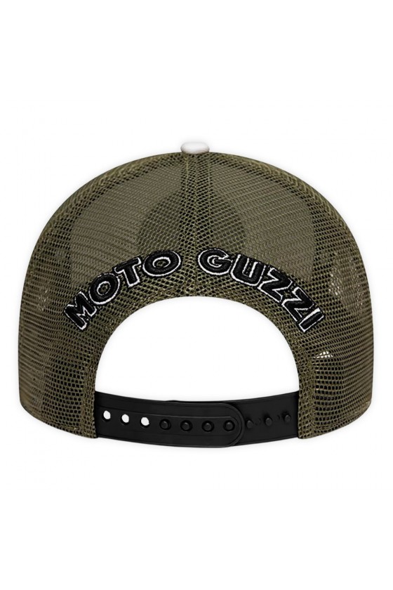 Cappellino Moto Guzzi Trucker Verde