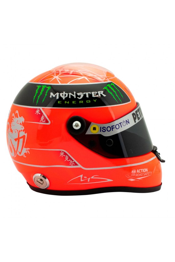 Kopie von Mini Helm 1:2 Michael Schumacher „Mercedes 2012“ Last