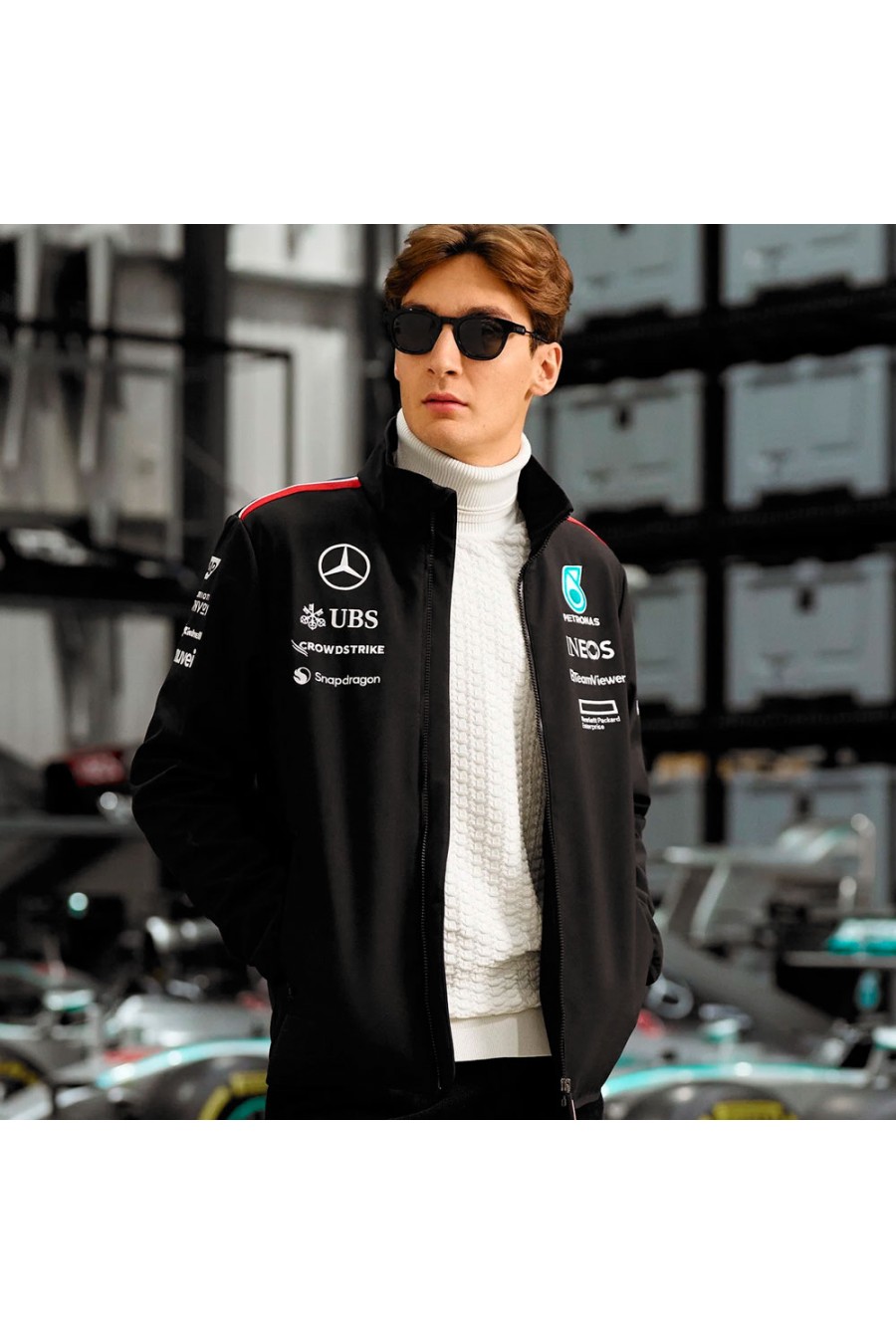 Chaqueta Softshell Mercedes F1