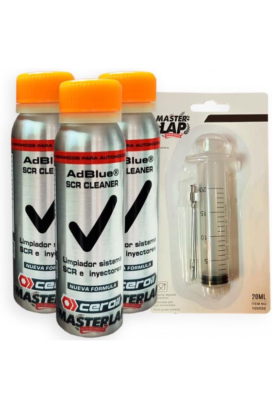 Pack of 3 Adblue Anti-Crystallizers with Dispenser – Prevents