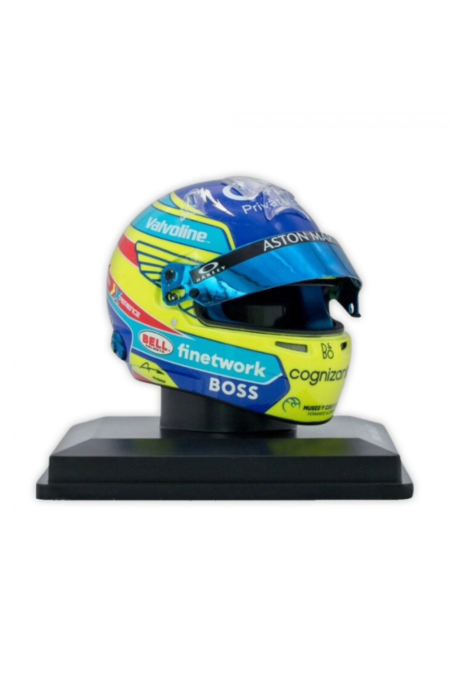 Mini Capacete 1:5 Fernando Alonso 'Aston Martin 2024'