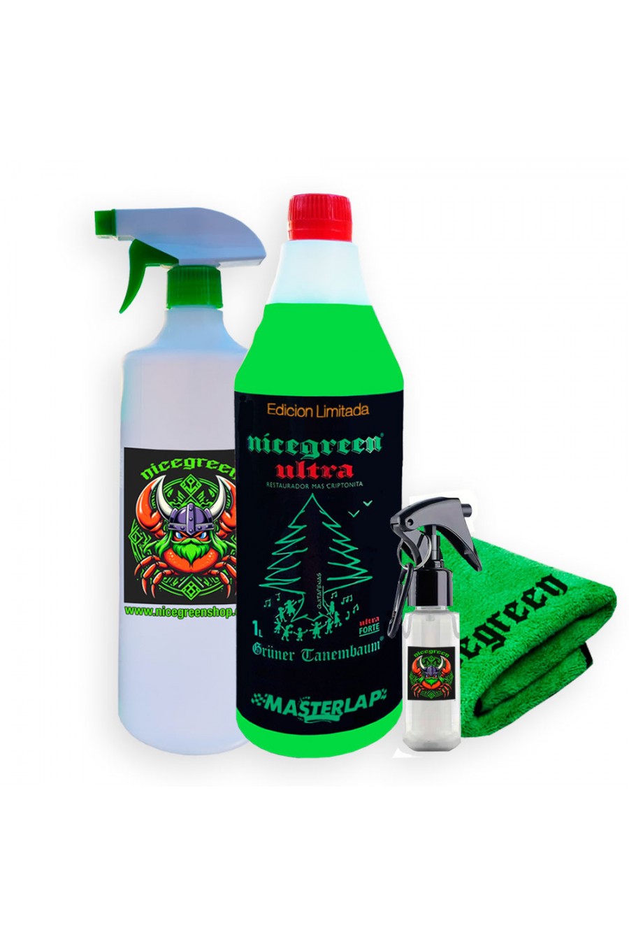 Nicegreen Ultra Limited Edition - Komplett Multi-Cleaner med