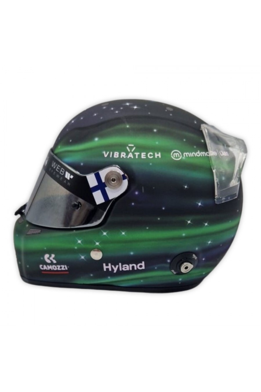 Casco Mini Helmet 1:2 Valtteri Bottas 'Kick Sauber 2024'