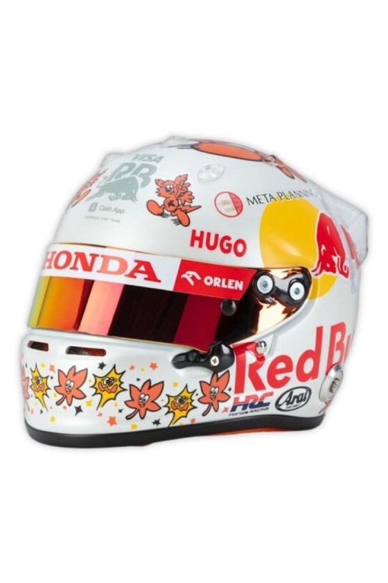 Mini casque 1:2 Yuki Tsunoda 'RB F1 Team 2024' GP Japon