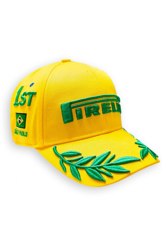 Gorra Pirelli Senna Motorsport Podio 'GP Brasil'