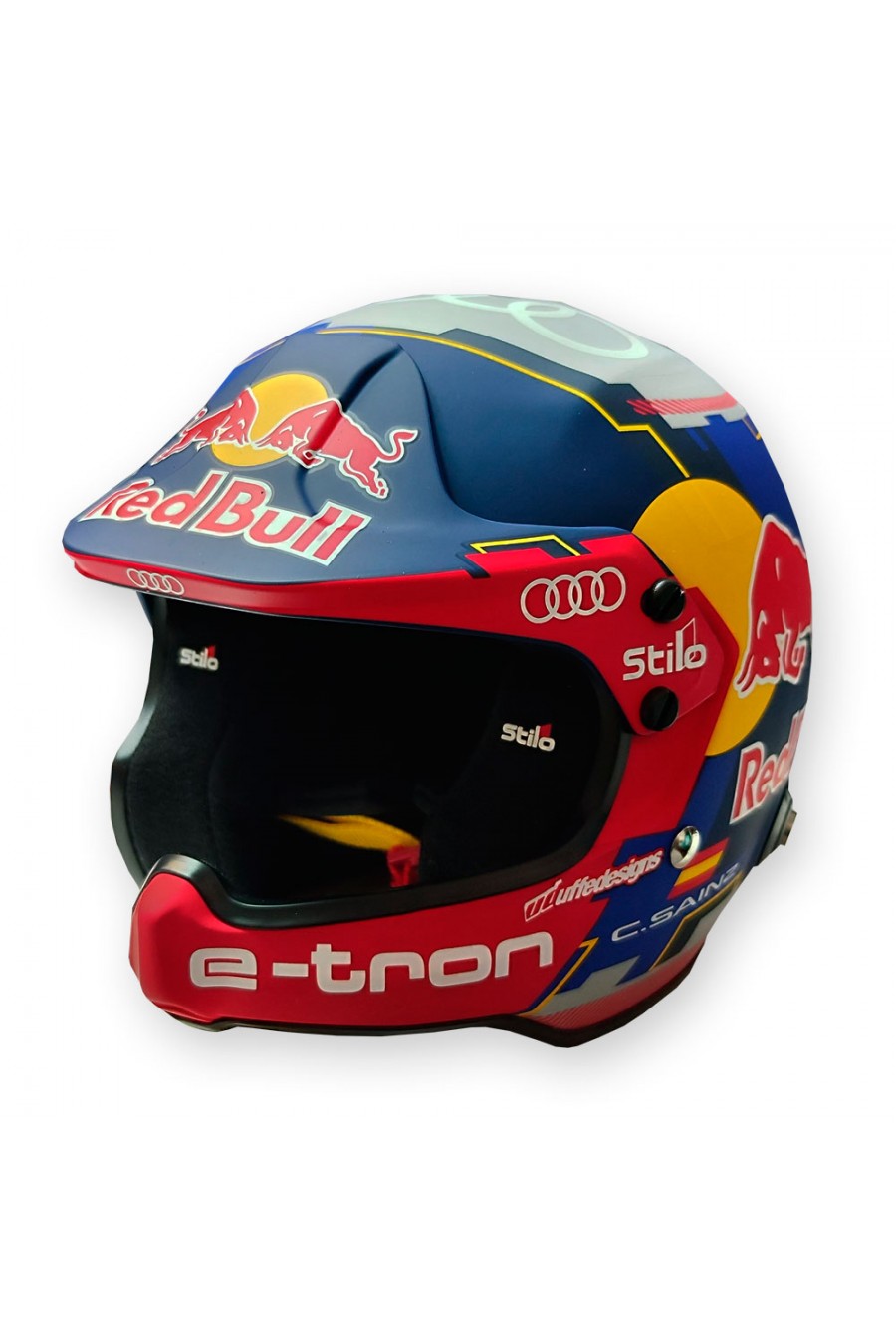 Casco Mini Helmet 1:2 Carlos Sainz Sr 2024