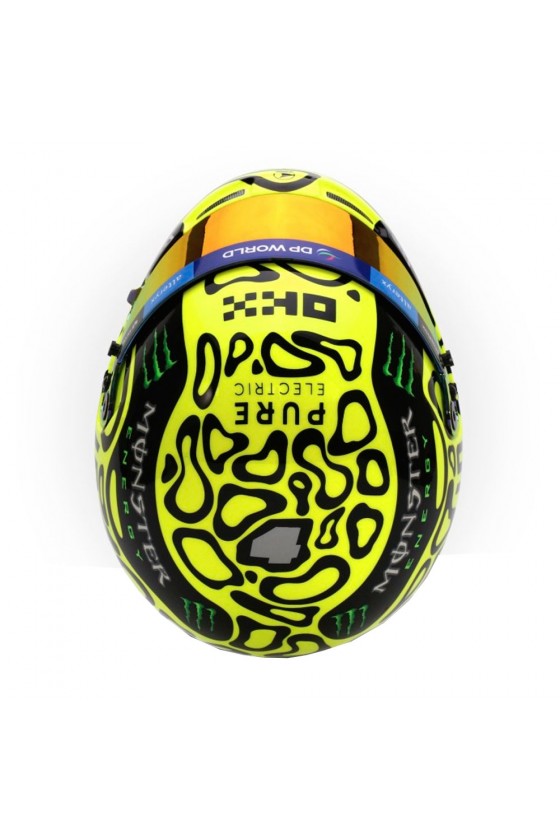 Casco Mini Helmet 1:2 Lando Norris 'McLaren 2024'