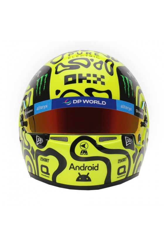 Casco Mini Helmet 1:2 Lando Norris 'McLaren 2024'