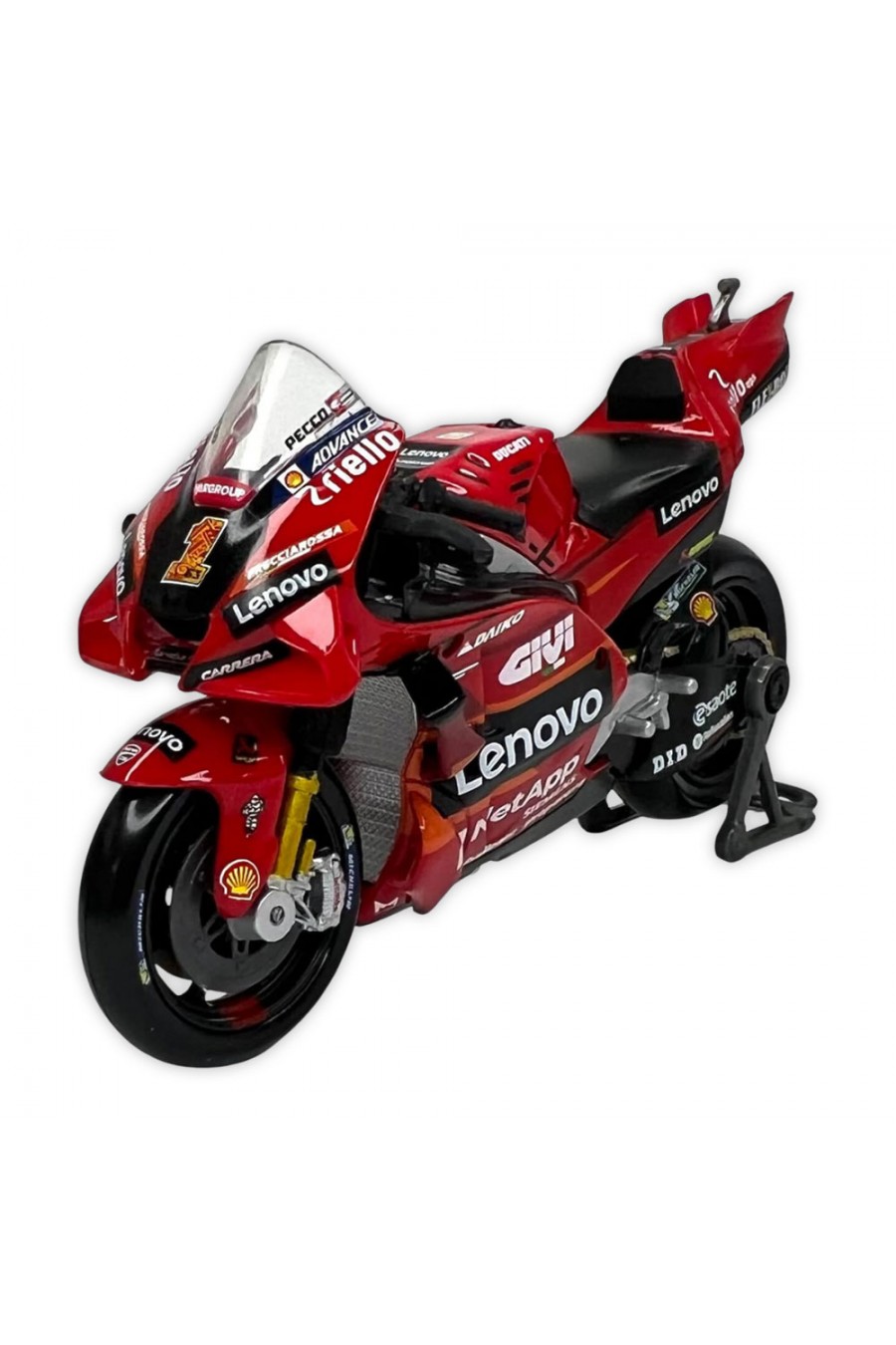 Miniatura 1:18 Moto Ducati Corse MotoGP 2023 'Francesco Bagnaia'