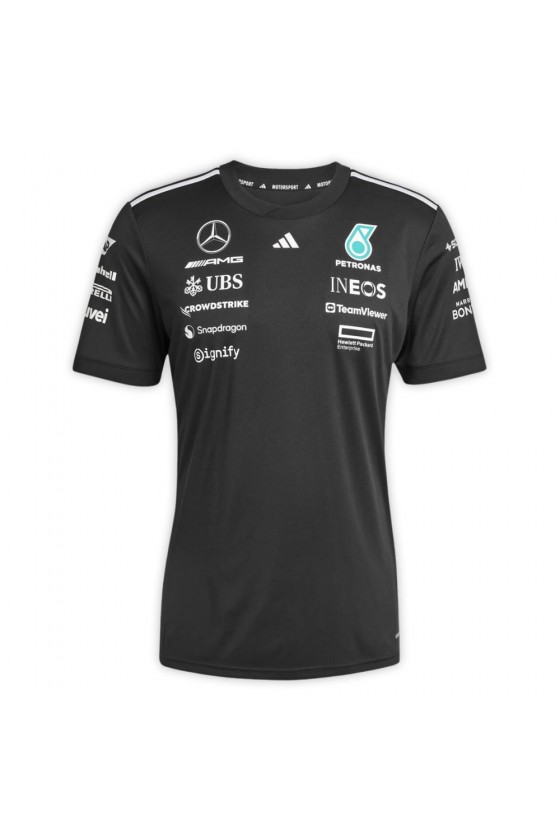 Camiseta Mercedes F1 2025 Negra