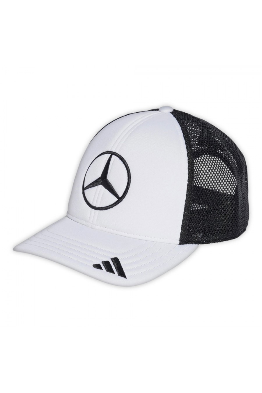 Gorra Mercedes F1 2025 Blanca Trucker